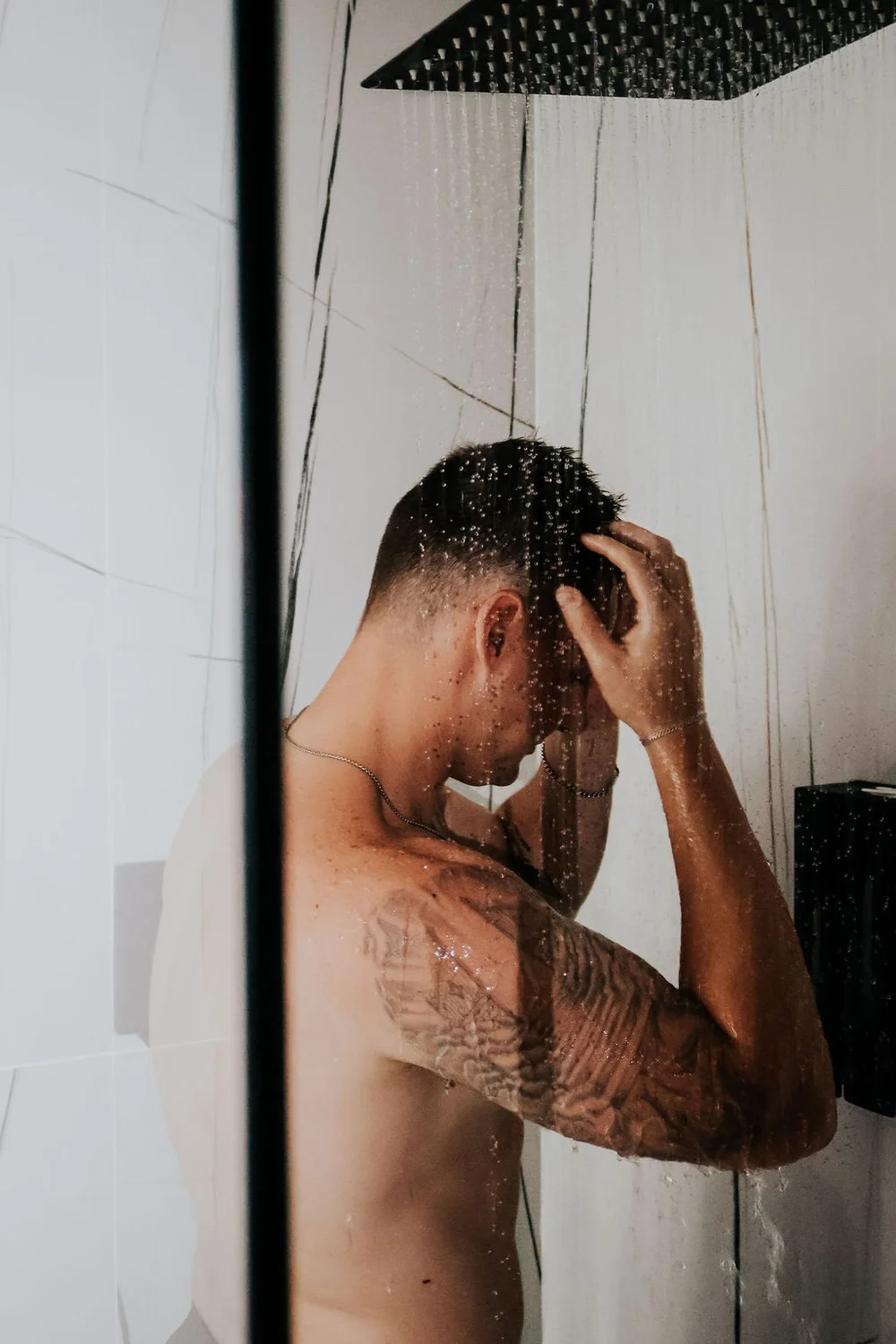 The recovery shower at Enerjia