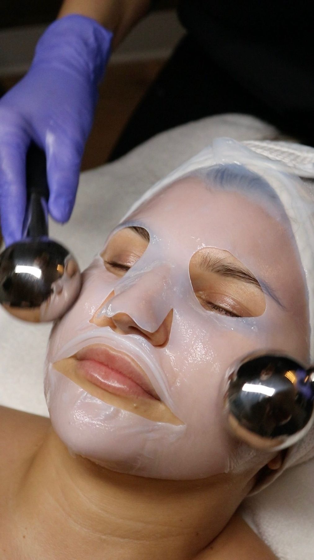 A customized signature facial at Enerjia