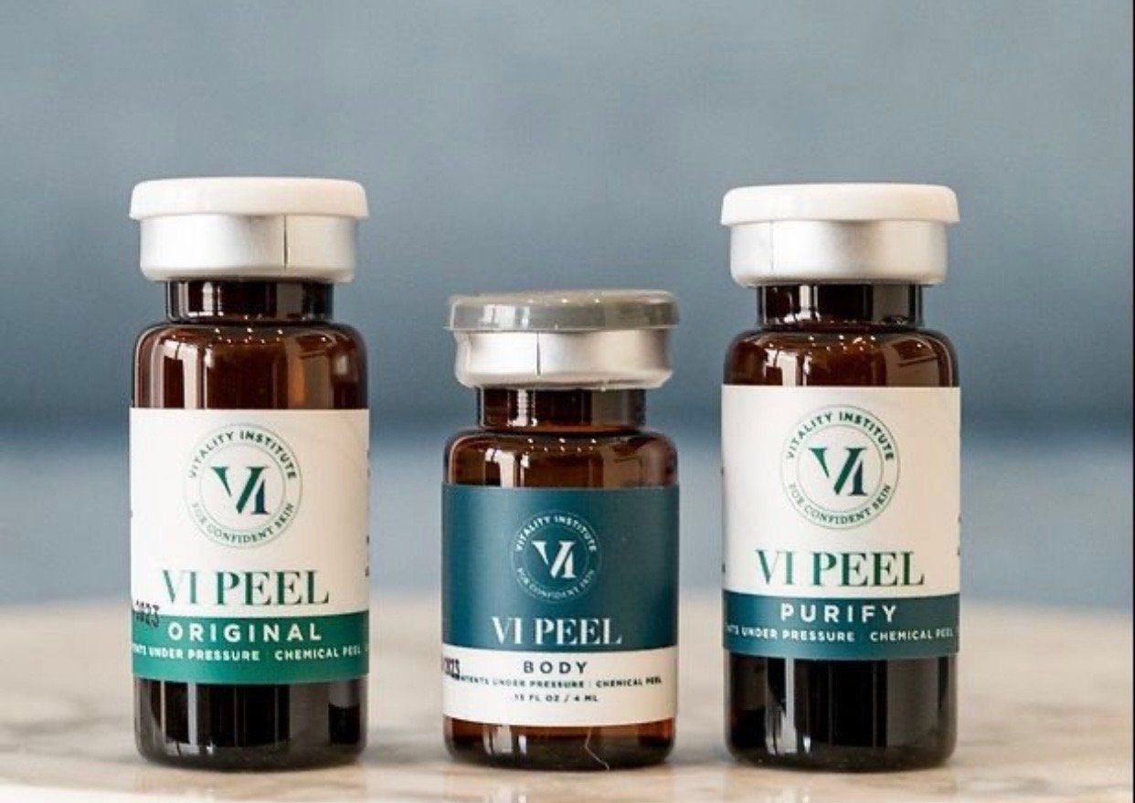 VI Peel medical-grade chemical peel vials